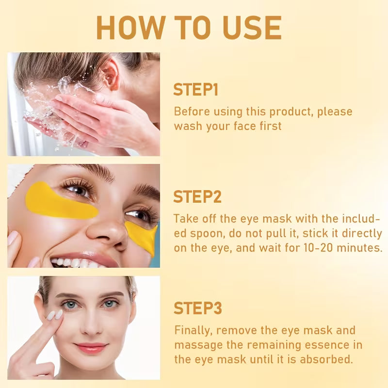 Brighten, Firm & Smooth the Eye Area - Bee Venom Under Eye Mask with Collagen