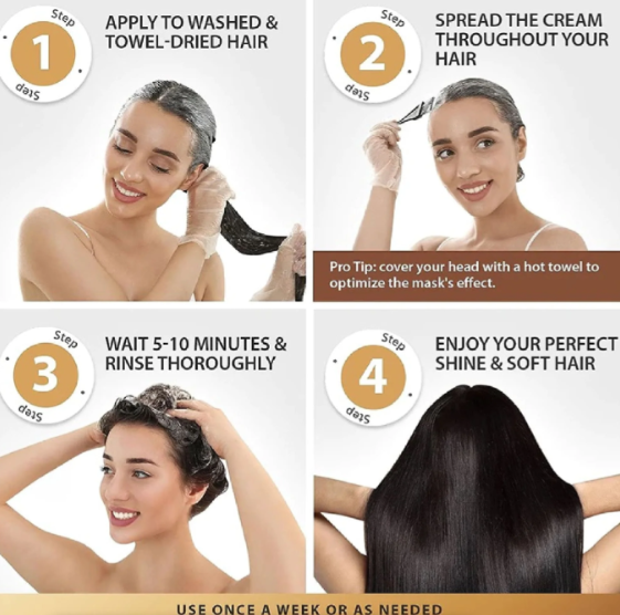 Venusvelvet Karseell Maca Power Collagen Hair Mask — Deep Repair & Scalp Nourishment 100ml