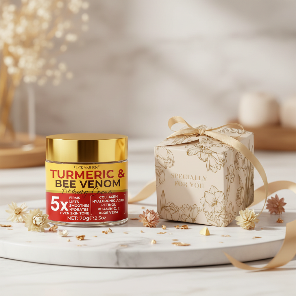 Turmeric & Bee Venom Firming Cream — Visibly Firmer, Radiant Skin in just 14 Days