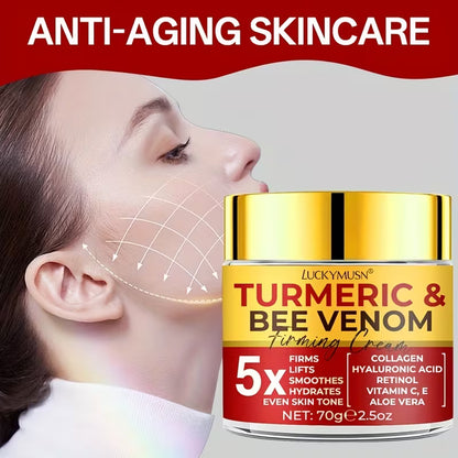 Turmeric & Bee Venom Firming Cream — Visibly Firmer, Radiant Skin in just 14 Days