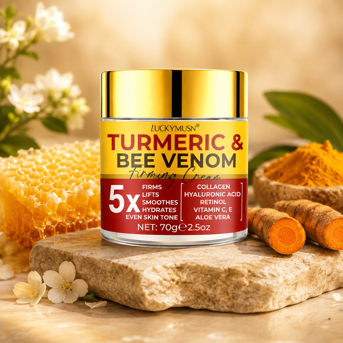 Firmer More Radiant Looking Glowing Skin, Visible Results Within Just 14-Days.