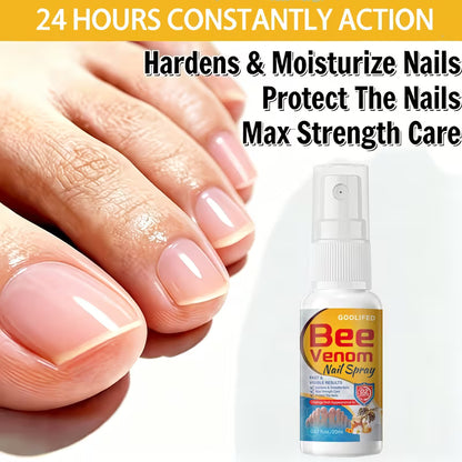 VenusVelvet Bee Venom Nail Spray — Harden, Smooth & Protect in Just 2 Days