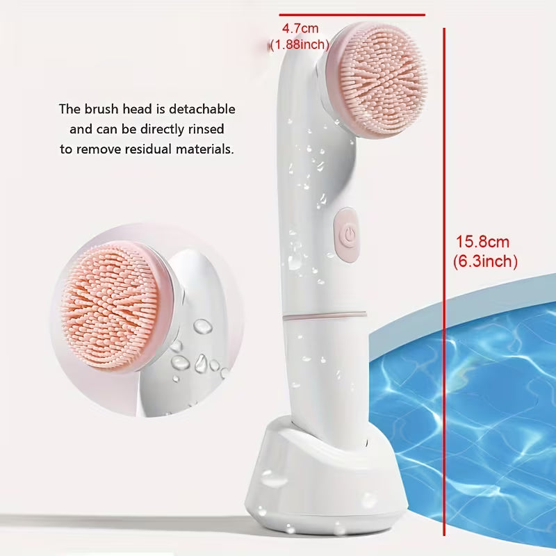 VenusVelvet™  Cleanse 2-in-1 Vibrating Facial Brush
