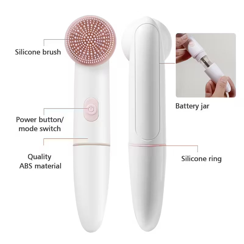 VenusVelvet™  Cleanse 2-in-1 Vibrating Facial Brush