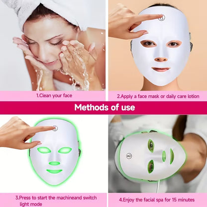 VenusVelvet™ Photon Glow LED Face Mask