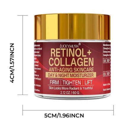 VenusVelvet™ Retinol + Collagen Day & Night Moisturiser