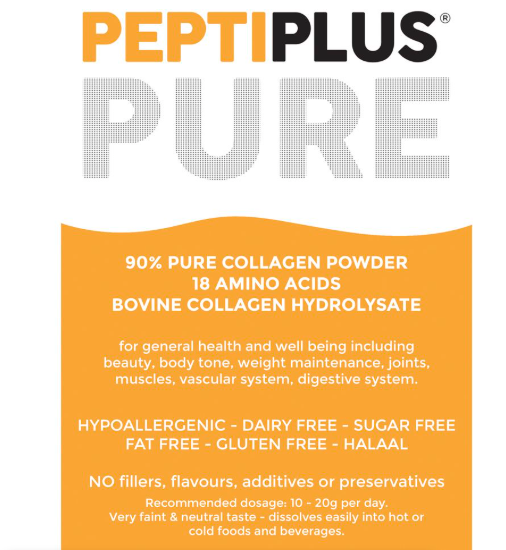 Venusvelvet PeptiPlus Pure — Granulated Collagen Hydrolysate 200g