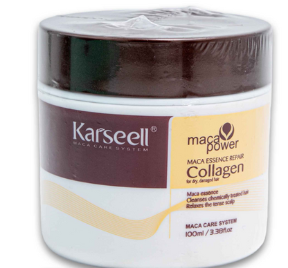 Venusvelvet Karseell Maca Power Collagen Hair Mask — Deep Repair & Scalp Nourishment 100ml