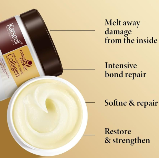 Venusvelvet Karseell Maca Power Collagen Hair Mask — Deep Repair & Scalp Nourishment 100ml