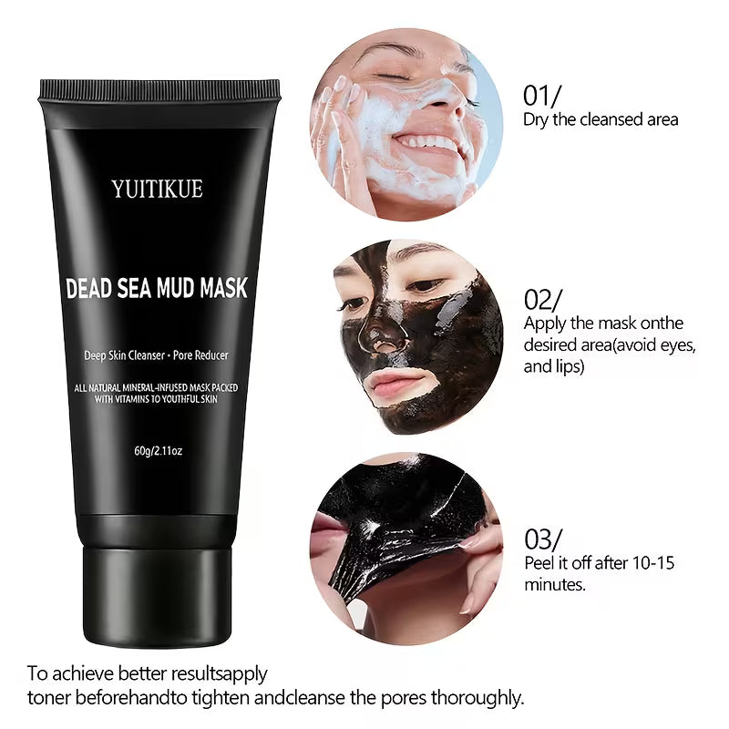 VenusVelvet™ Dead Sea Mud Peel-Off Mask