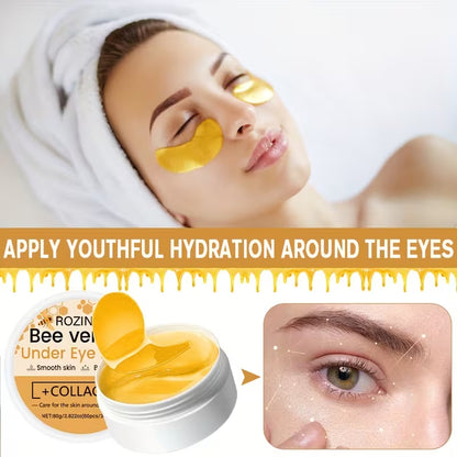 Brighten, Firm & Smooth the Eye Area - Bee Venom Under Eye Mask with Collagen