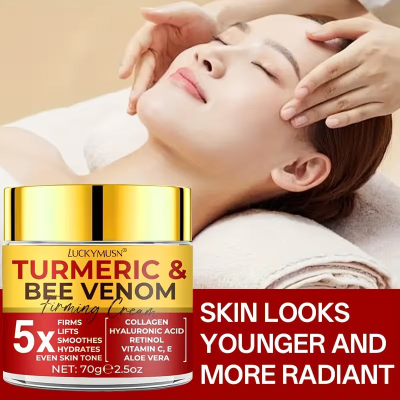 Turmeric & Bee Venom Firming Cream — Visibly Firmer, Radiant Skin in just 14 Days