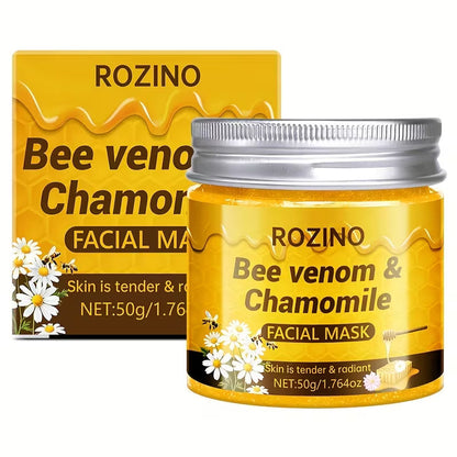 Rozino Bee Venom and Chamomile Facial Mask 50g - tender and radiant skin treatment
