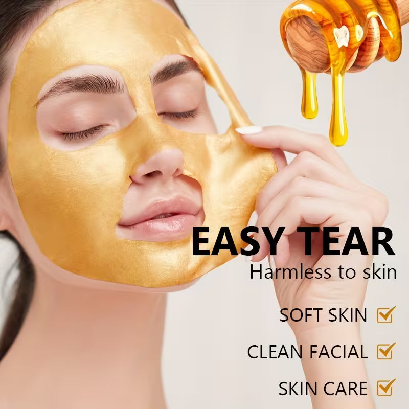 Nature's Botox Reduces Pores Fine Lines & Winkles, Bee Venom & Chamomile Golden Glow Facial Mask