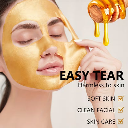 Nature's Botox Reduces Pores Fine Lines & Winkles, Bee Venom & Chamomile Golden Glow Facial Mask