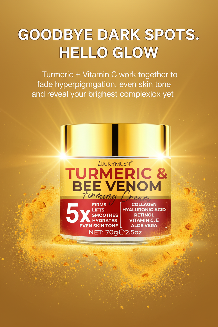 VenusVelvet™ Turmeric & Bee Venom Firming Cream