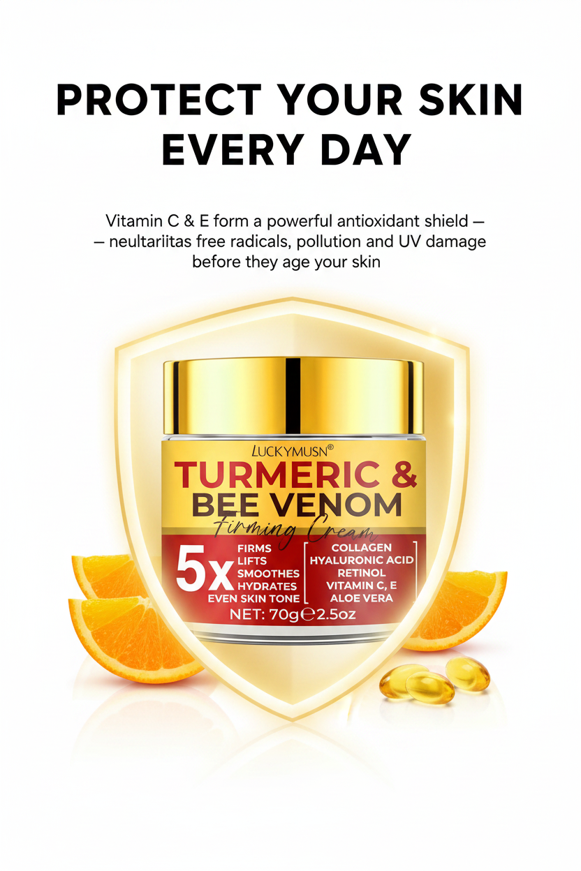 VenusVelvet™ Turmeric & Bee Venom Firming Cream