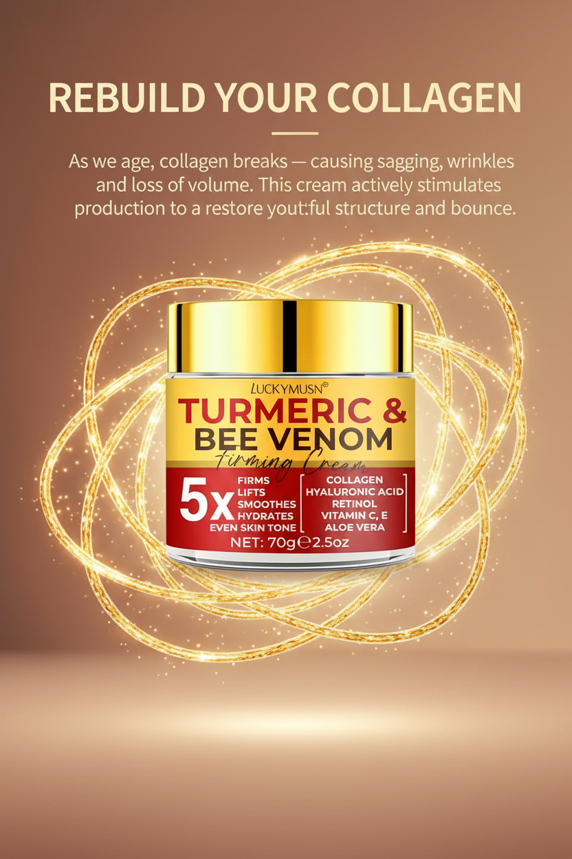 VenusVelvet™ Turmeric & Bee Venom Firming Cream