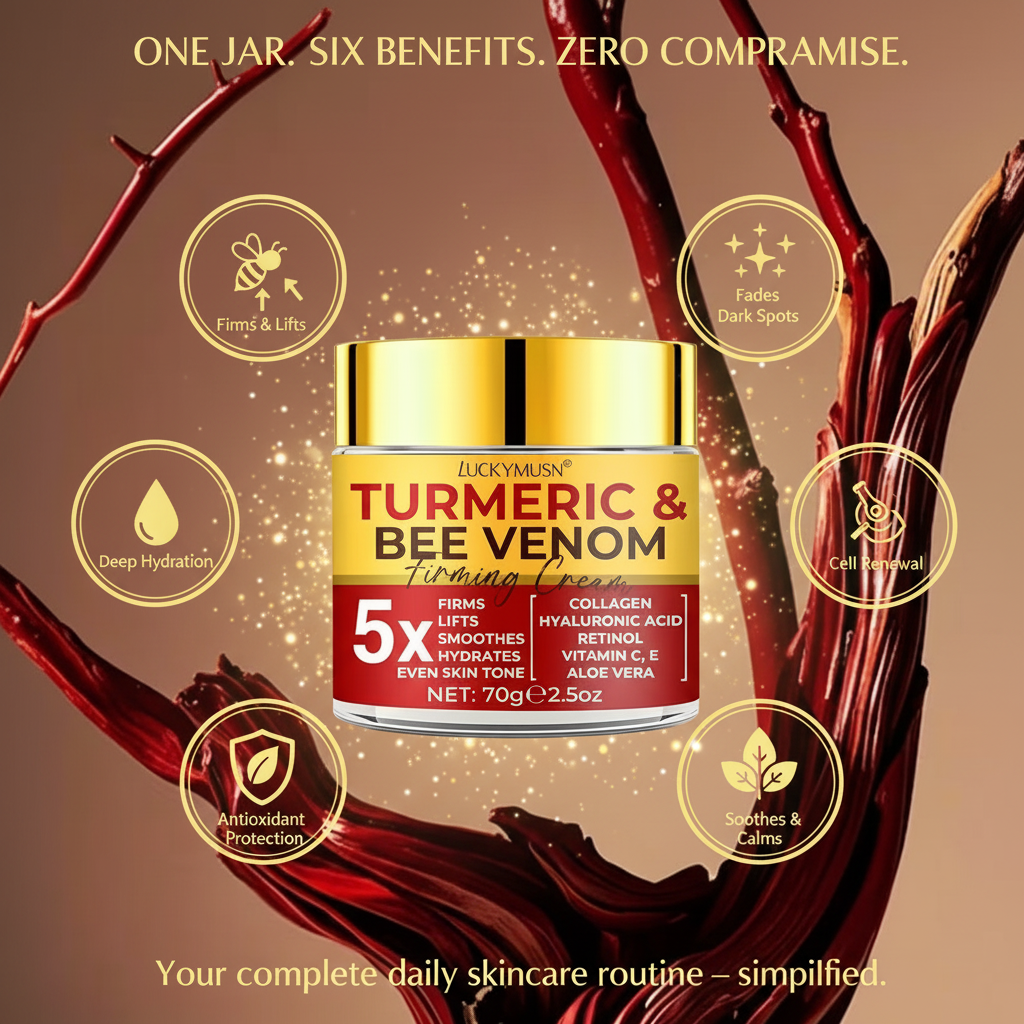 VenusVelvet™ Turmeric & Bee Venom Firming Cream