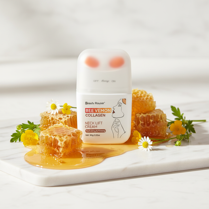 Visibly Firmer, Lifted Neck & Jaw line — Bee Venom Collagen Cream
