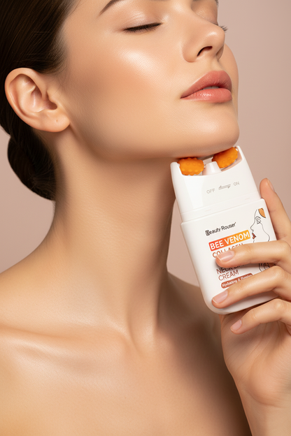 Visibly Firmer, Lifted Neck & Jaw line — Bee Venom Collagen Cream
