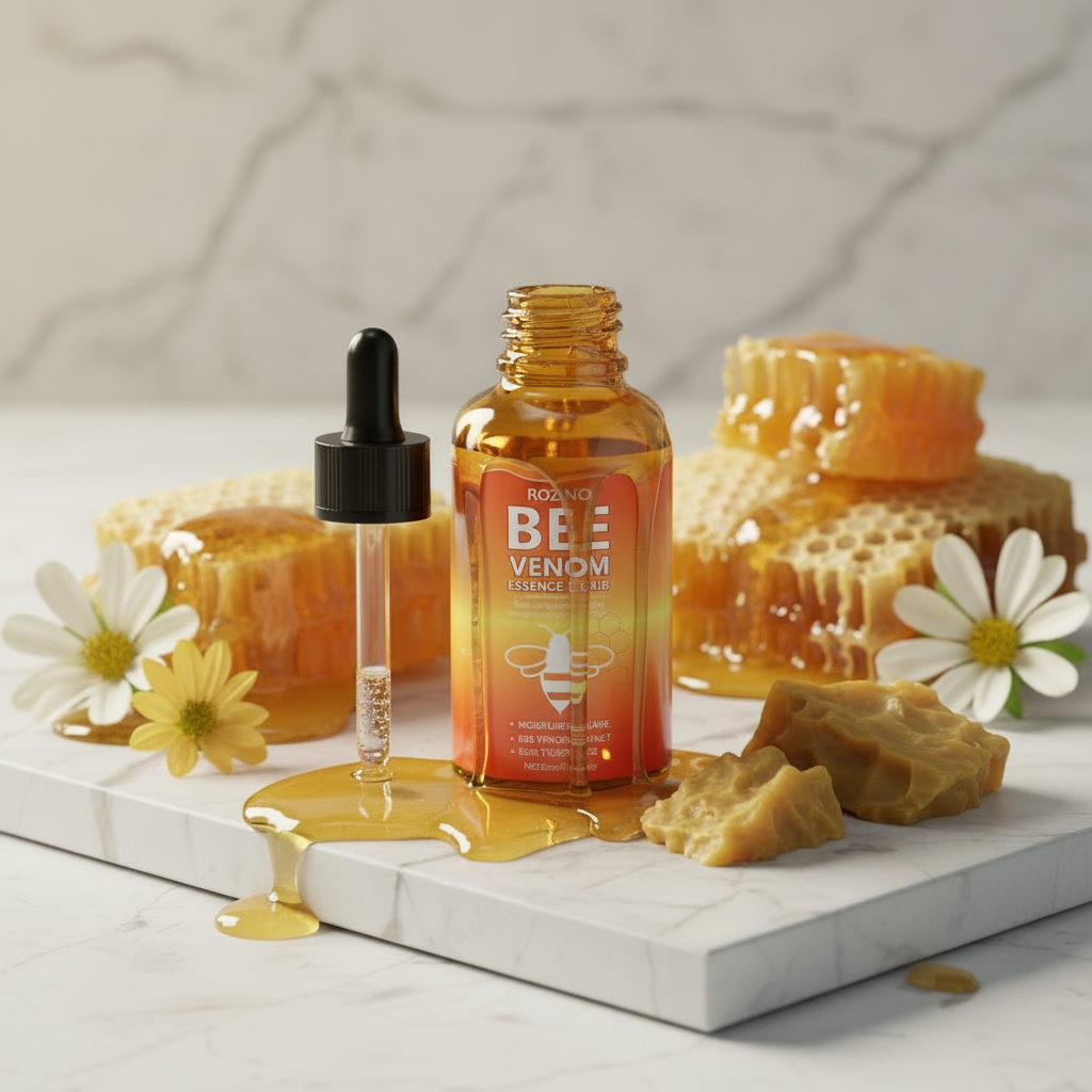 Multi-Effect Serum for Firmer, Smoother Skin -  Bee Venom Essence Liquid