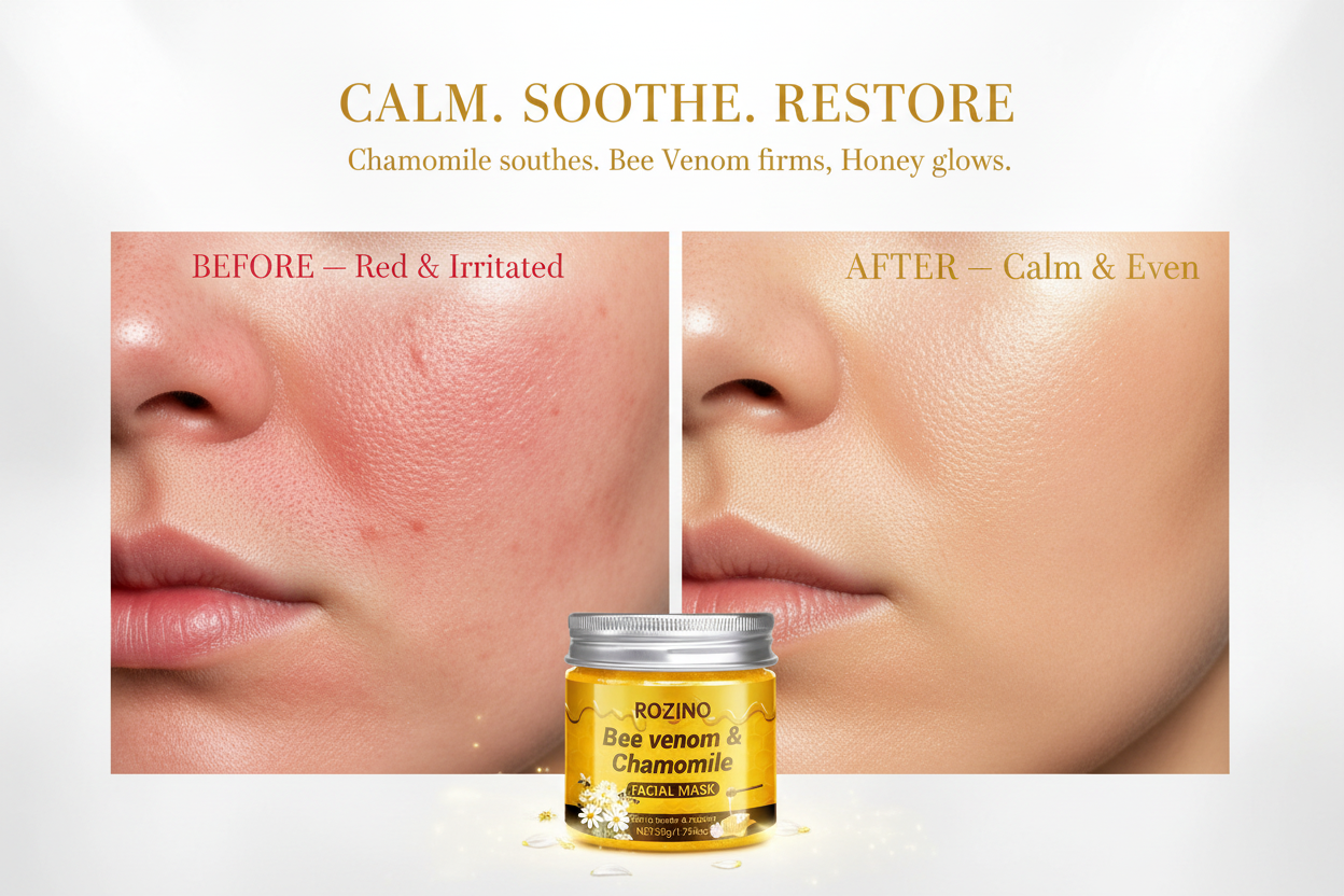Redness Before & After